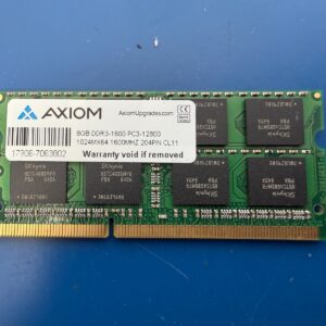 Axiom 8GB DDR3 SDRAM 1600MHz (PC3 12800) 204-Pin SoDIMM 17906-7063802