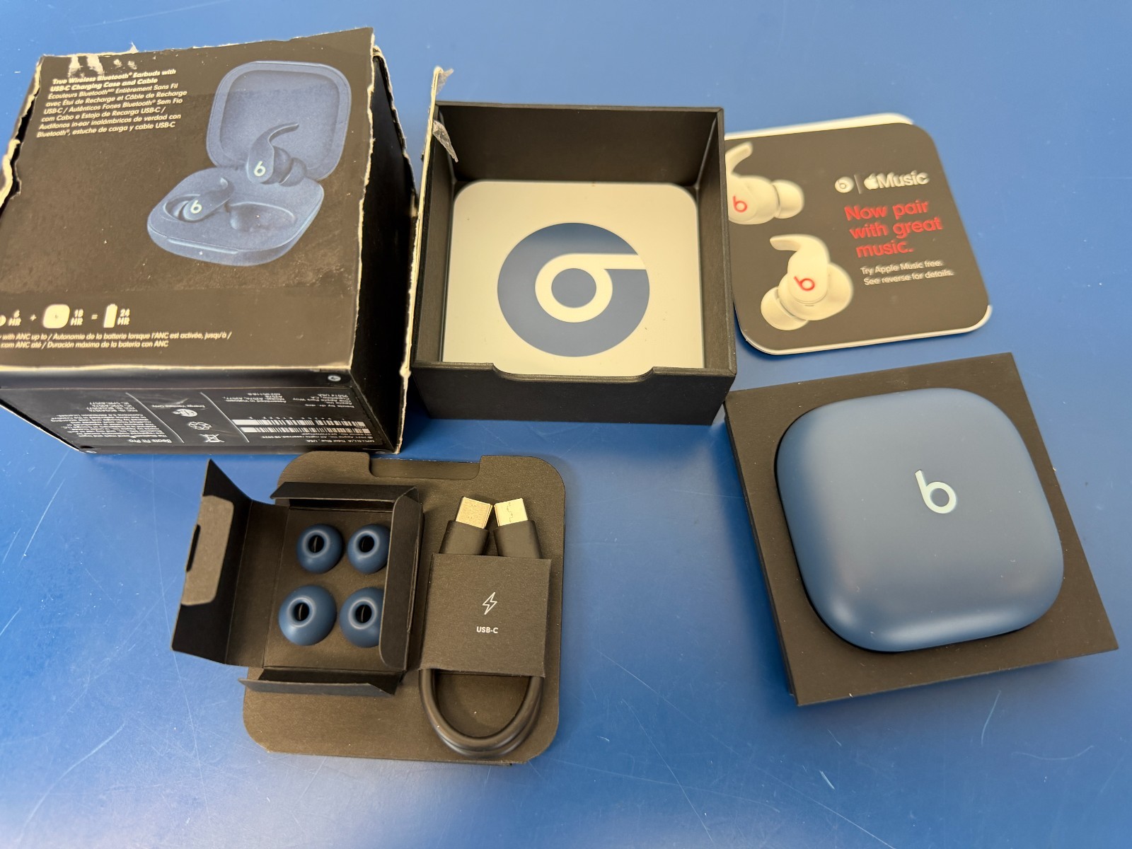 Beats Fit Pro True Wireless Noise Cancelling Earbuds - Tidal Blue MPLL3LL/A - Image 2