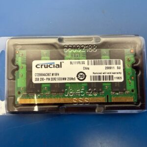 Crucial CT25664AC667.M16FH 2GB DDR2 Laptop RAM Memory