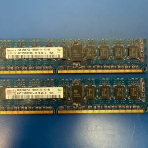 2 x 2GB (total 4gb)DDR3 PC3-10600 RDIMM Hynix HMT125R7BFR8C-H9 DDR3 Memory RAM