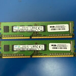 Samsung 8GB (2x4gb) PC3-12800U-11-11-A1 Memory RAM DDR3-1600Mhz M378B5173CB0-CK0