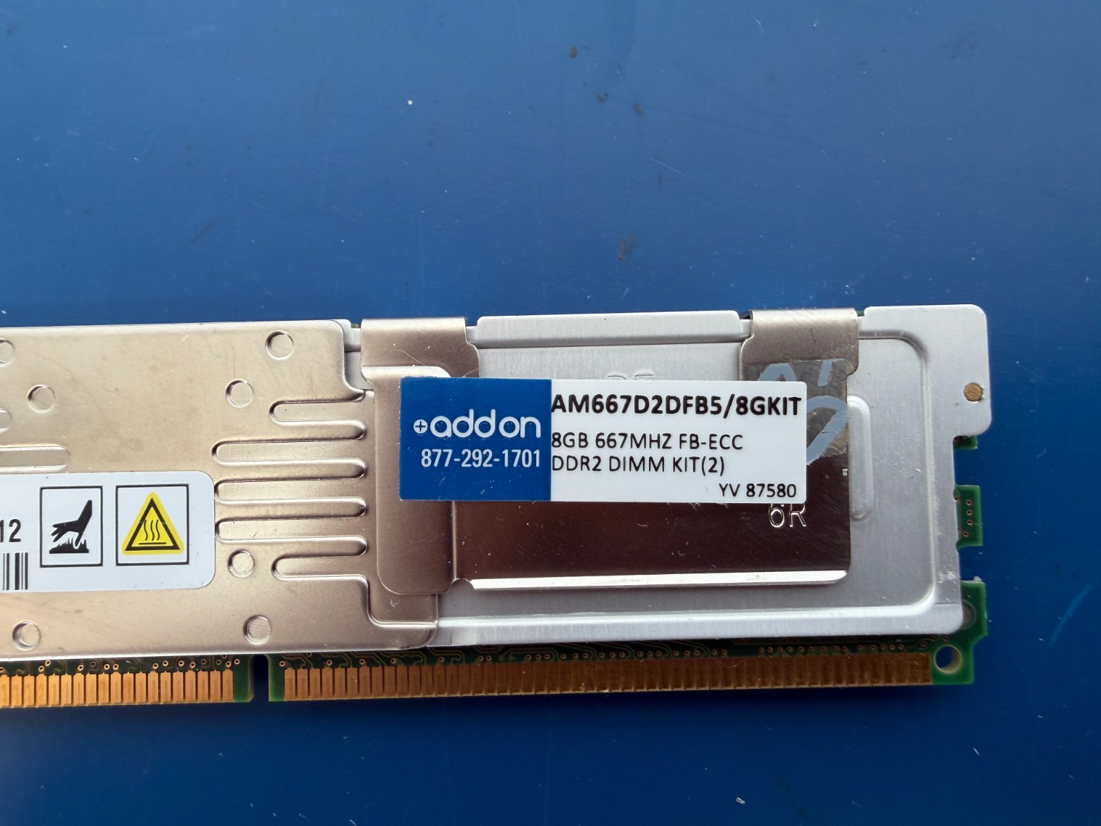 Samsung M395T5160QZ4-CE66 4GB 1x4gb Memory RAM PC2-5300F-555-11-E0 398708-061 - Image 3