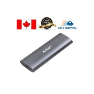 Maiwo K1689 M.2 Dual Protocol, USB3.1 Gen2 Type-C Tool free Enclosure for M.2 PC