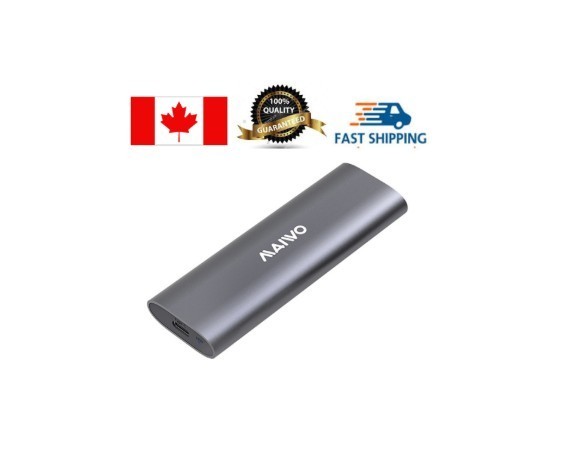 Maiwo K1689 M.2 Dual Protocol, USB3.1 Gen2 Type-C Tool free Enclosure for M.2 PC