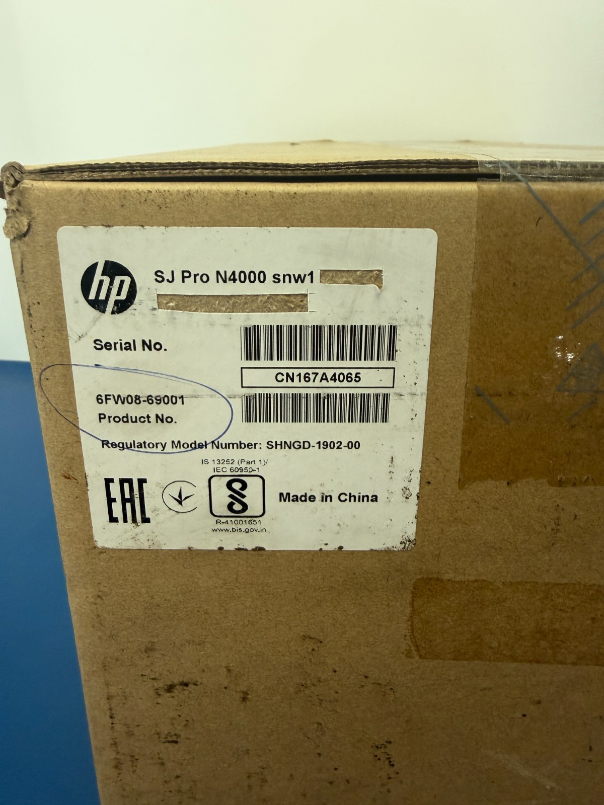 HP ScanJet Pro N4000 snw1 6FW08A 40ppm Wi-Fi/USB Color Scanner Duplex OB - Image 3
