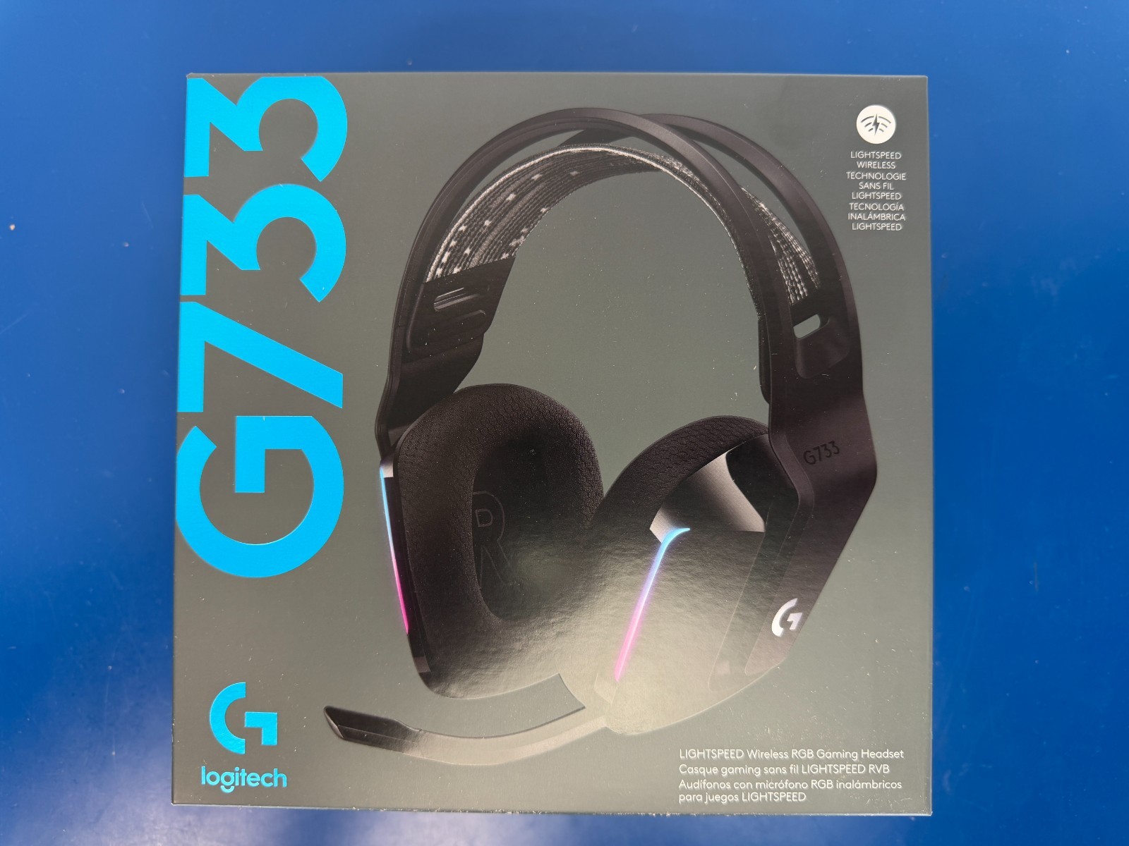 NEW SEALED Logitech G733 LIGHTSPEED Wireless RGB Gaming Headset For PS5 / PC