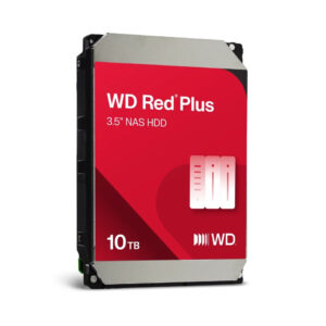 *RECERTIFIED* WD Red Plus 10TB NAS Hard Disk Drive - 7200 RPM Class SATA 6Gb/s