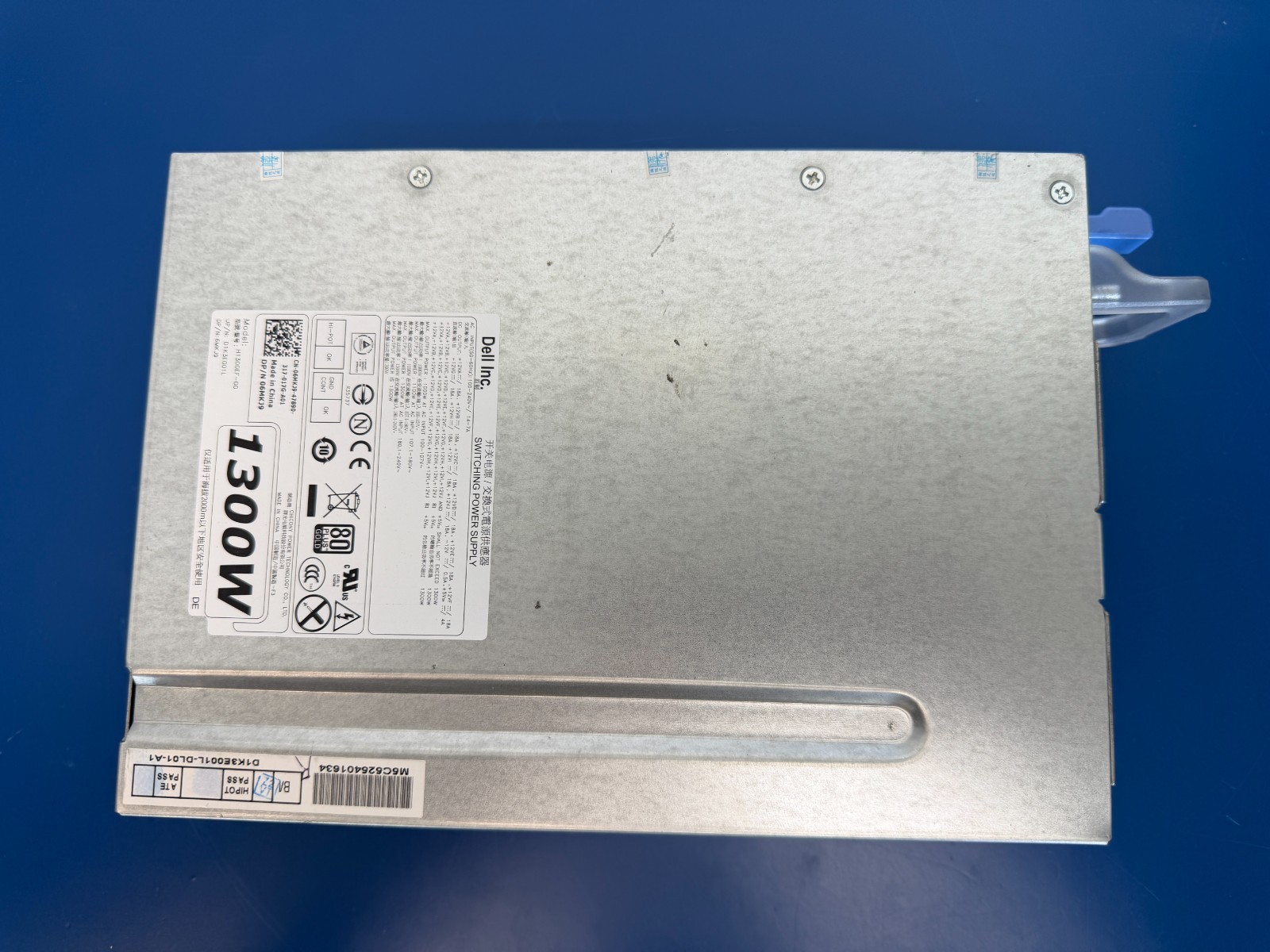 DELL PSU H1300EF-00 1300W Workstation Power Supply for Dell T7600 T7610 T7910