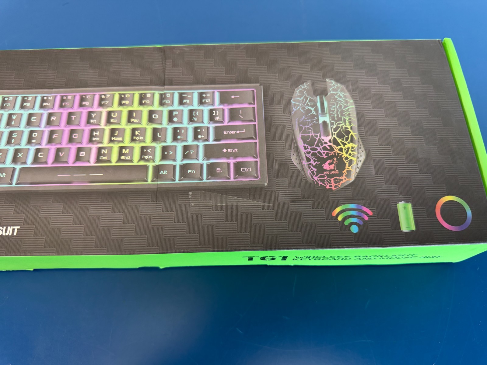 ZiYou Lang T60 mechanical keyboard & mouse combo & 20 backlight effects - Image 2