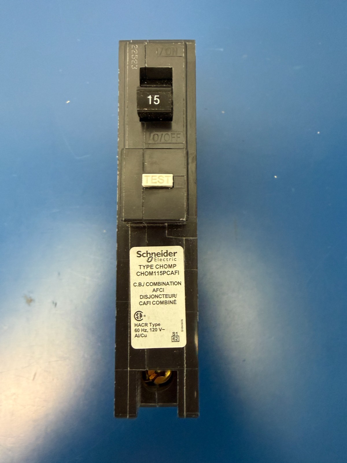 Schneider Electric Homeline Single Pole 15 Amp Arc Fault CAFI CHOM115PCAFI CHOM - Image 2
