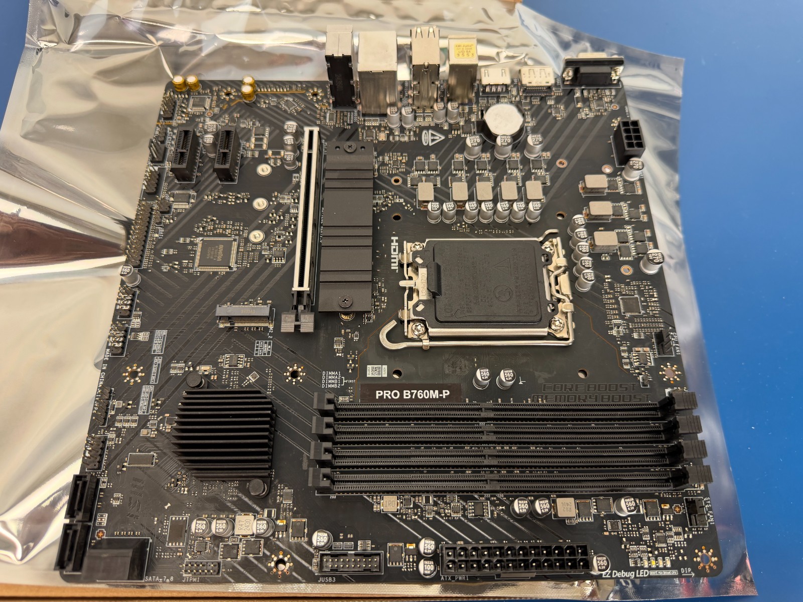 MSI PRO B760M-P DDR4 LGA 1700 Intel B760 SATA 6Gb/s Micro ATX Motherboard - Image 5