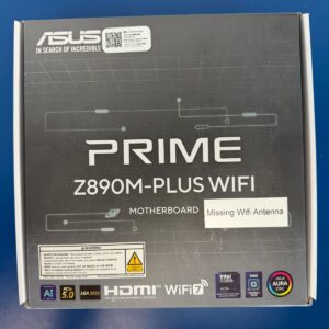 ASUS PRIME Z890M-PLUS WIFI Z890 LGA 1851 mATX motherboard, Intel® Core™ Ultra