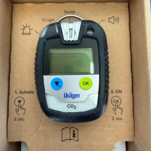 Drager PAC 8000 CO2 Gas Detector 0-5% Vol. 8326351