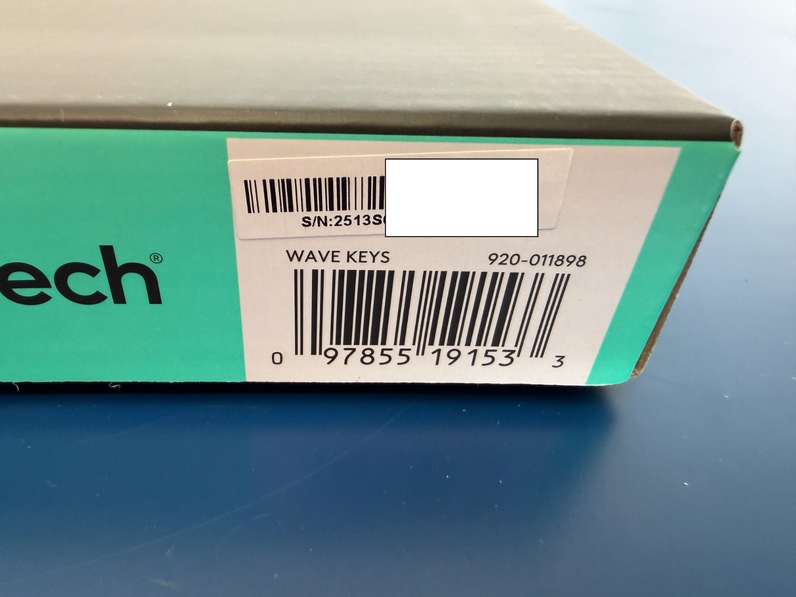 Logitech Wave Keys Wireless Ergonomic Keyboard Cushioned Palm Rest 920-011898 - Image 2