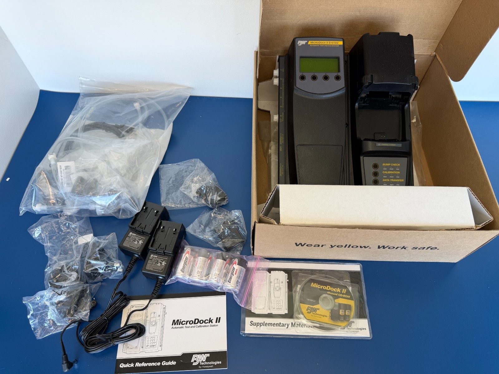 BW Technologies DOCK2-2-1C1N-00-G MicroDock II Base Station with GasAlertQuattro - Image 4