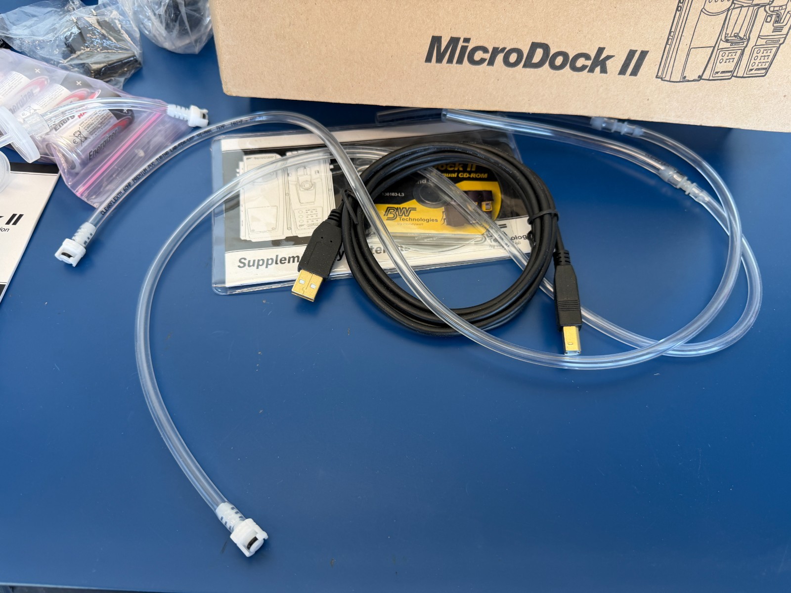 BW Technologies DOCK2-2-1C1N-00-G MicroDock II Base Station with GasAlertQuattro - Image 12