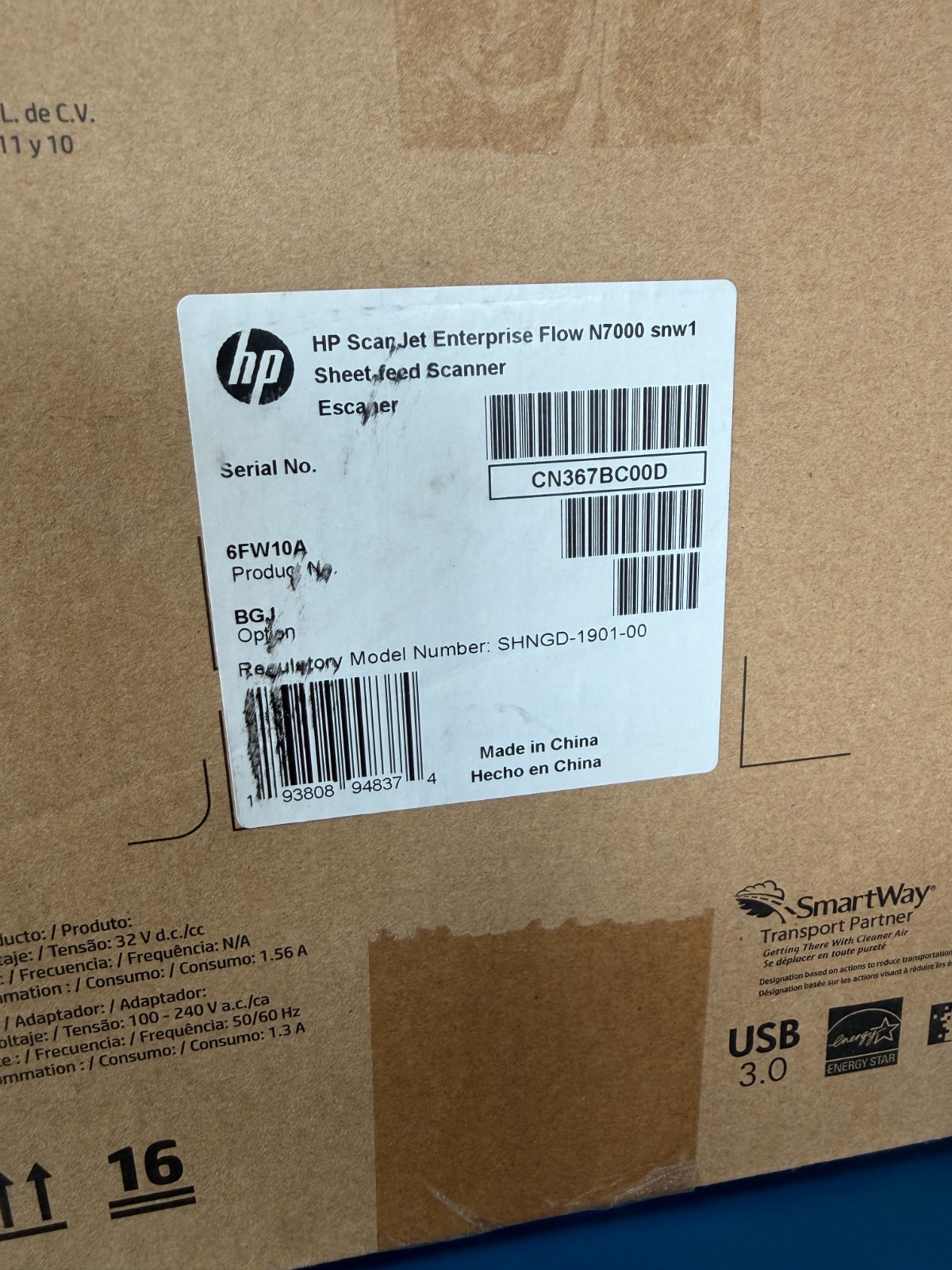 HP ScanJet Enterprise Flow N7000 snw1 - Image 13