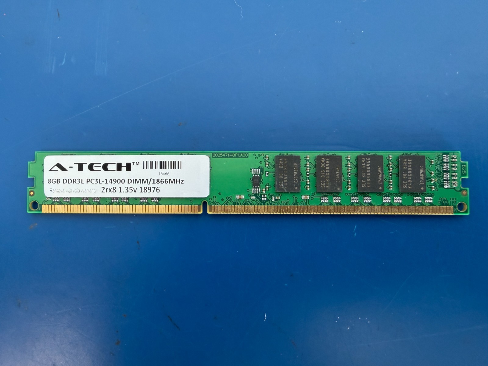 A-Tech Low profile 8GB DDR3L PC3L-14900 DIMM 1866MHz