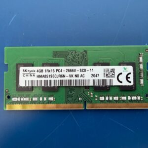 SK Hynix  4GB 3200Mhz HMA851S6CJR6N-VK LAPTOP MEMORY 4GB 1RX16 PC4-3200AA