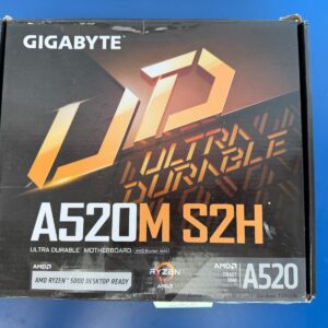 Gigabyte A520M S2H (AMD Ryzen AM4/MicroATX/Motherboard)