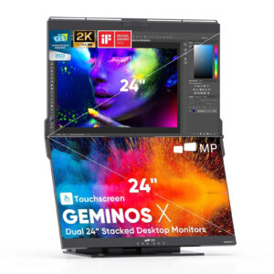 MP Mobile Pixels Geminos X (2 x 24 inch) Dual Stacked Computer Monitors
