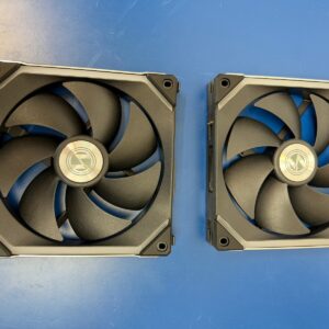 2x Lian Li UNI Fan SL120 V1 RGB PWM Fan 120 mm, Single Pack, BLACK -SL120 1B