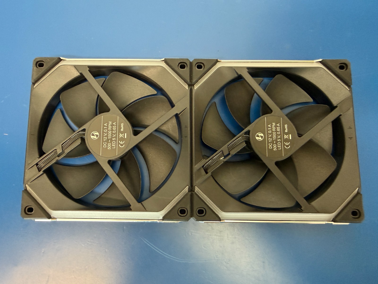 2x Lian Li UNI Fan SL120 V1 RGB PWM Fan 120 mm, Single Pack, BLACK -SL120 1B - Image 4