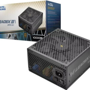 Super Flower Leadex III ATX 3.1 1000W  SF-1000F14GE 80+ Gold Power Supply Black