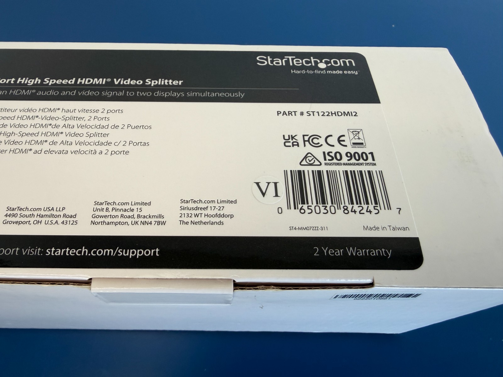 StarTech.com ST122HDMI2 2 Port High Speed HDMI Video Splitter Signal amplifier - Image 3