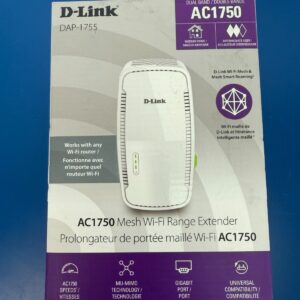 D-Link AC1750 Mesh Dual-Band Wi-Fi Range Extender (DAP-1755)