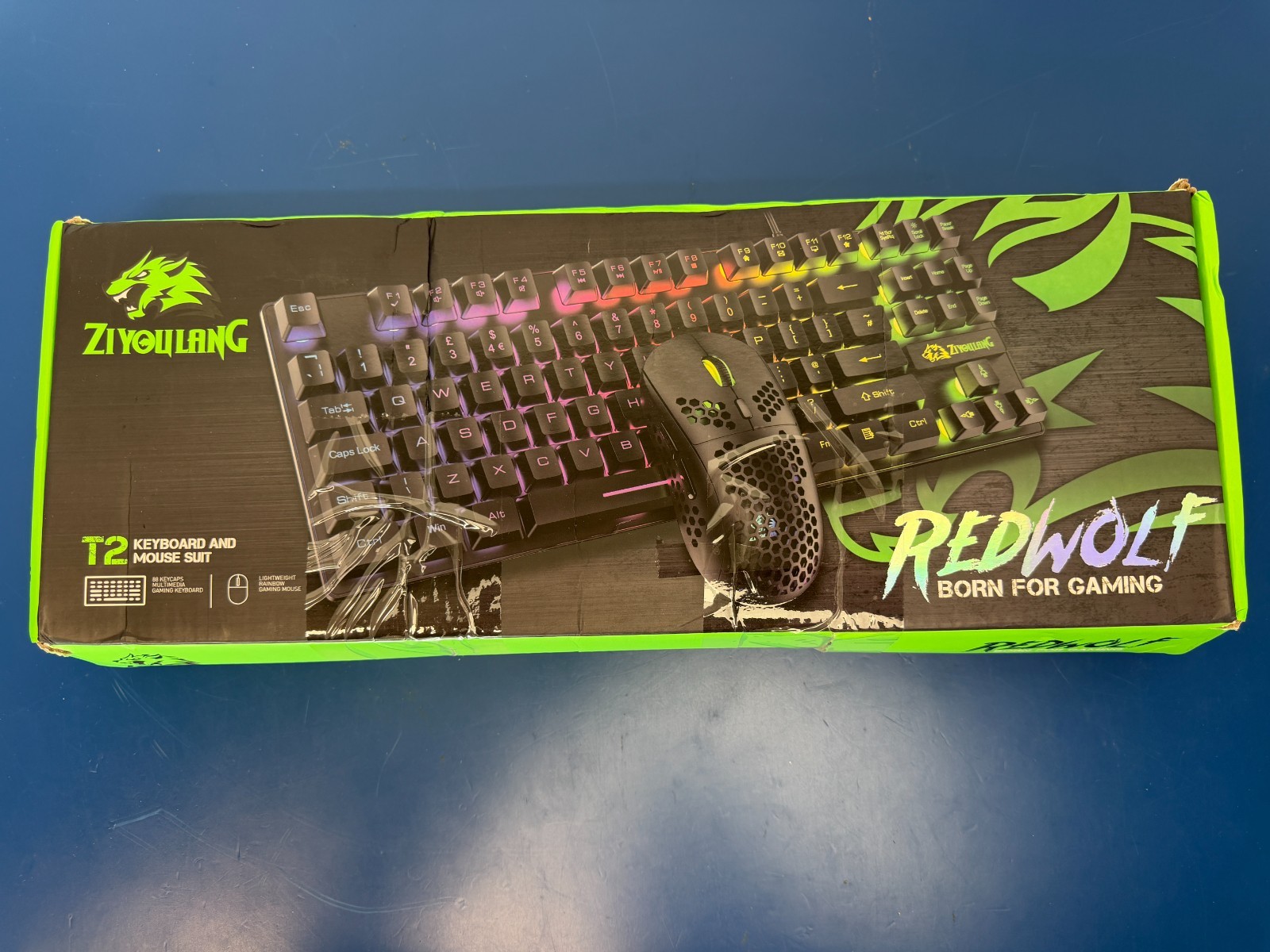 ZiYou Lang T2 keyboard & mouse combo & RGB rainbow effects - Image 2