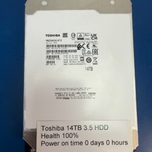 MG08ACA14TE Toshiba 14TB 7.2K RPM SAS 12Gb/s 256MB 512E 3.5in HDD New