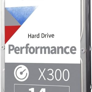 Toshiba X300 14TB Performance & Gaming 3.5-Inch Internal hdwr31e  HDETX11ZPA31