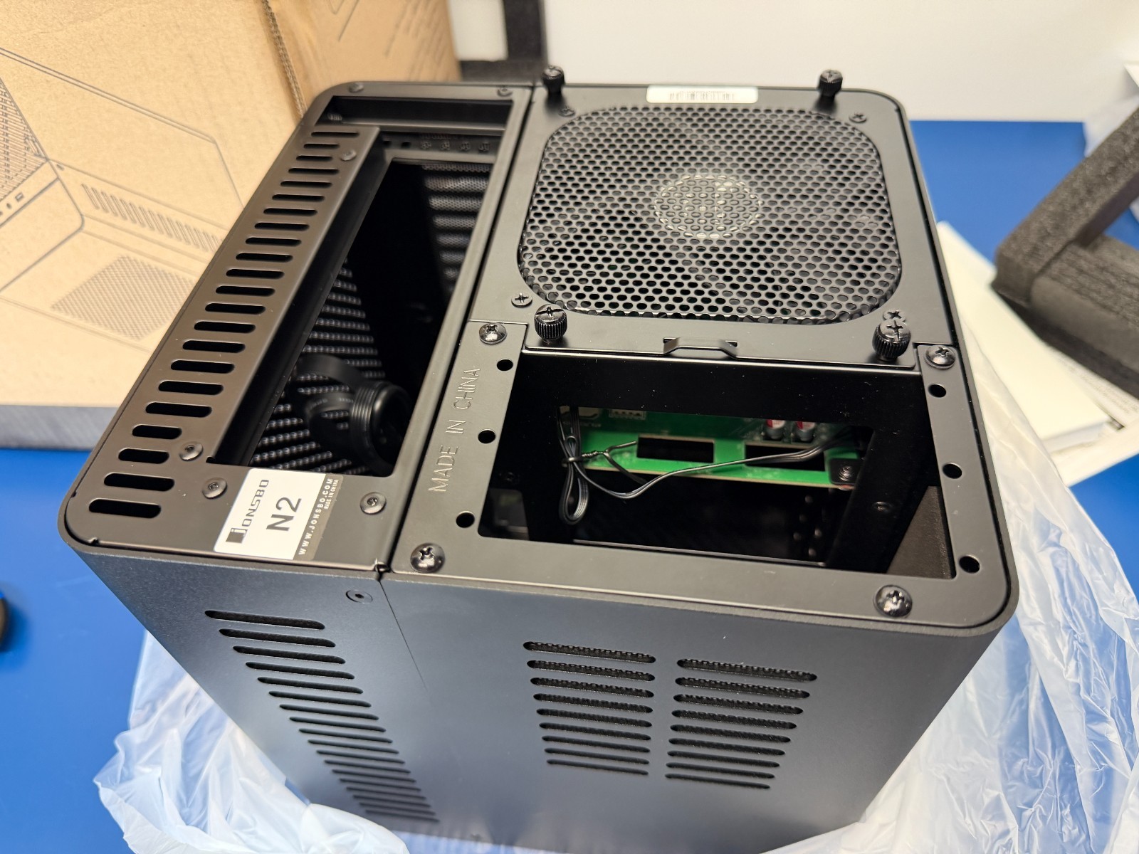 Jonsbo N2 Mini-ITX case - black - Image 5