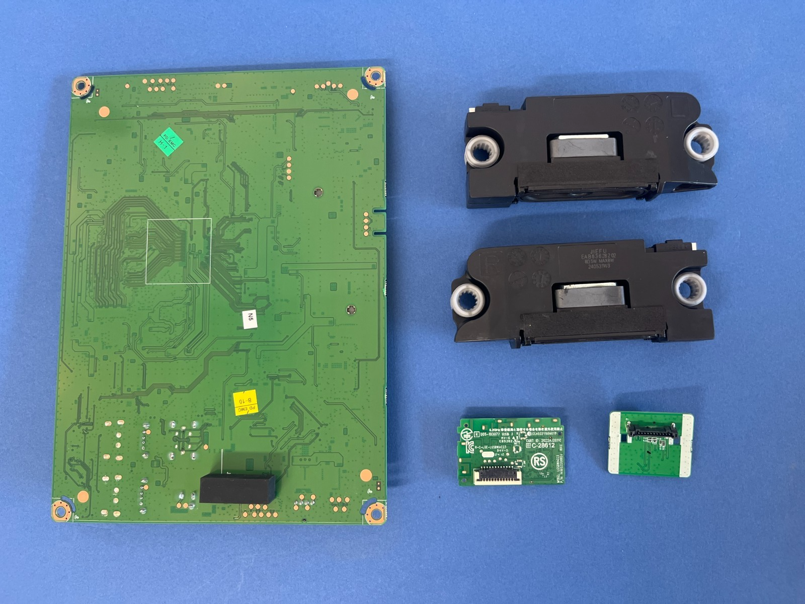 LG 27SR73U-W 4K UHD IPS Smart REPAIR MONITOR MAIN BOARD SPEAKER BUTTON - Image 4