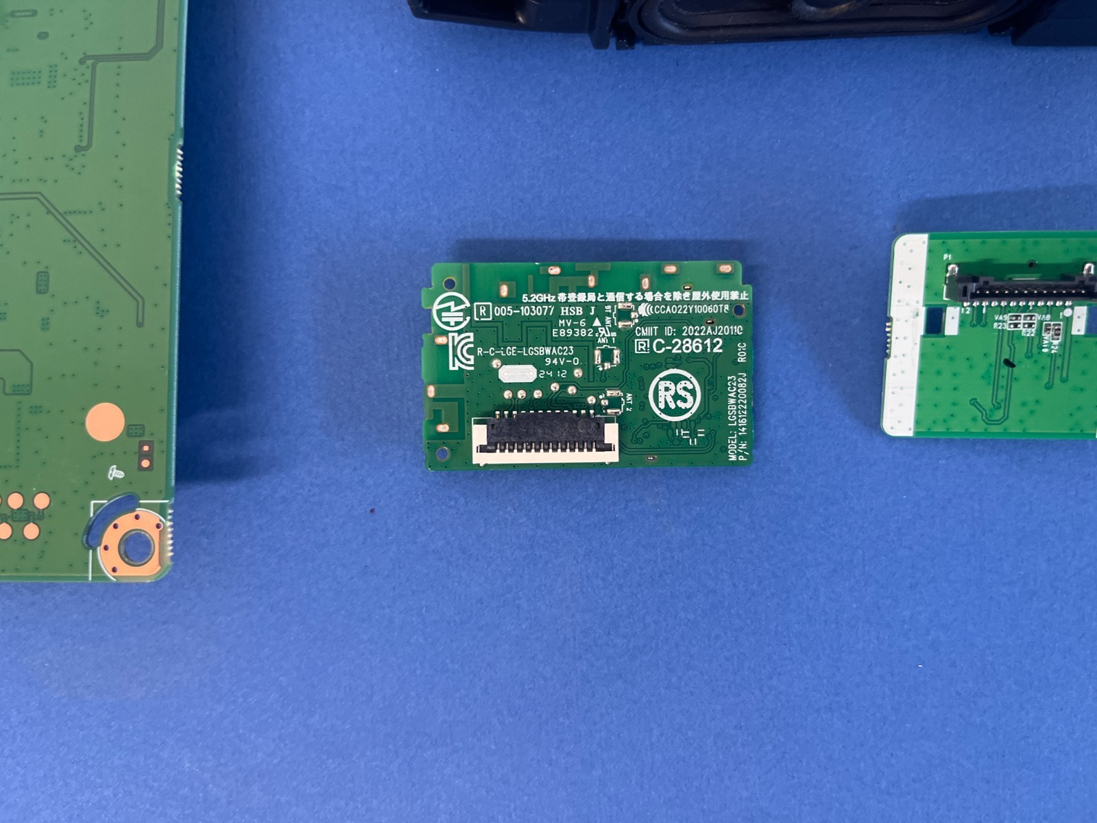 LG 27SR73U-W 4K UHD IPS Smart REPAIR MONITOR MAIN BOARD SPEAKER BUTTON - Image 5