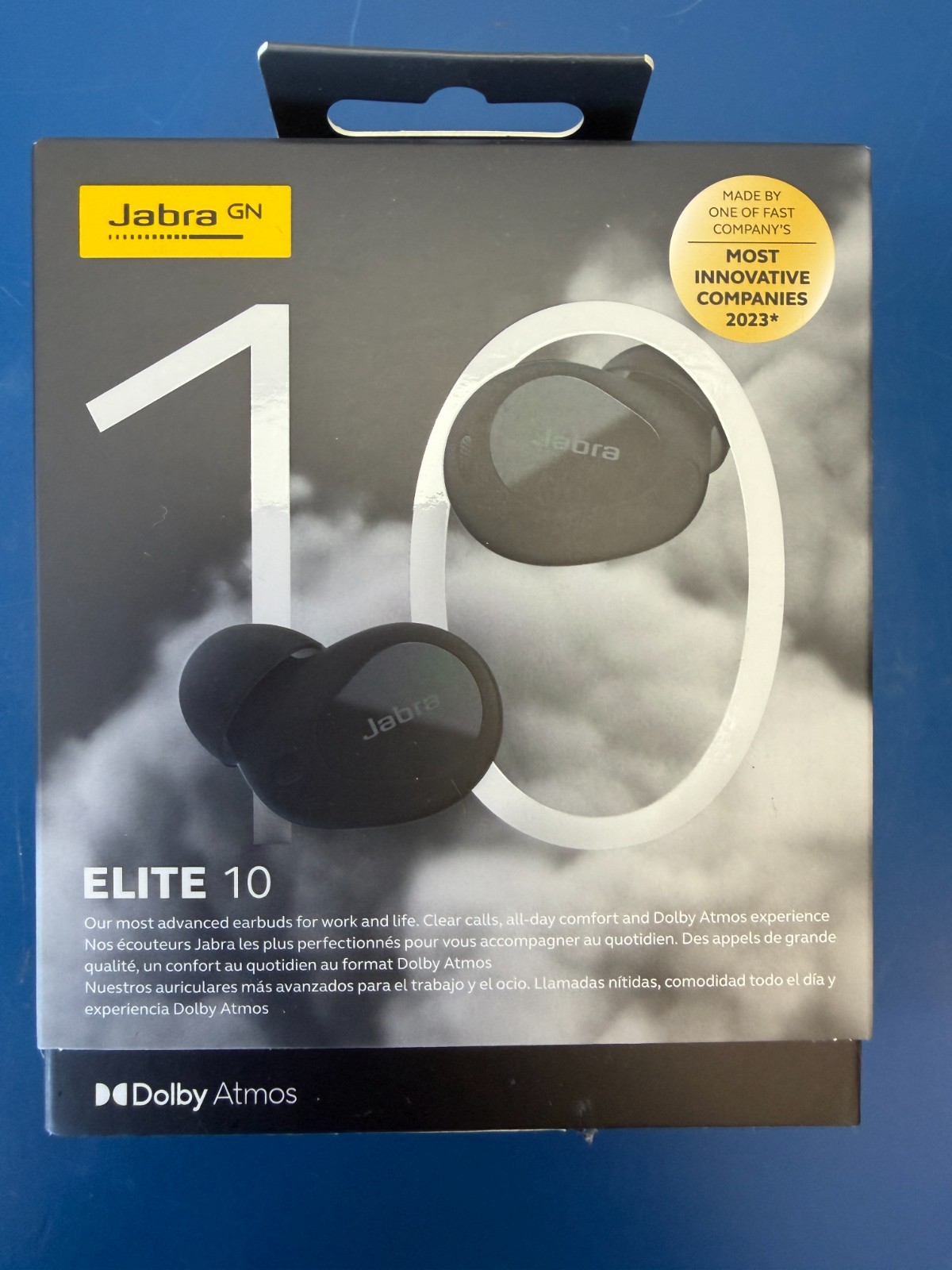 NEW Jabra Elite 10 True Wireless Bluetooth Earbuds - Gloss Black
