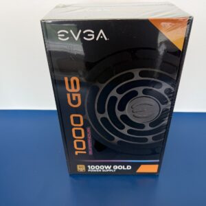 EVGA 1000 G6, 80 Plus Gold 1000W, Fully Modular, Eco Mode with FDB Fan Japan Cap