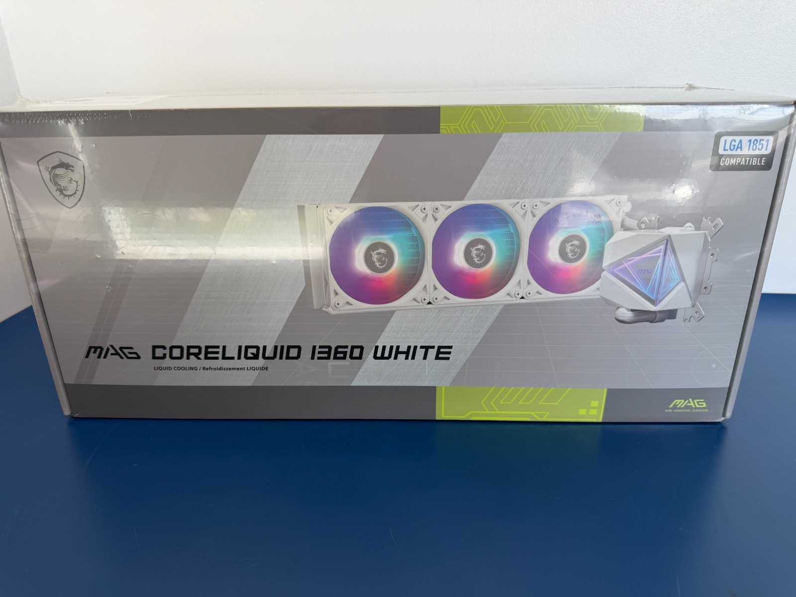 MSI MAG CoreLiquid I360 White - AIO ARGB CPU Liquid Cooler - Infinity Mirror - Image 2