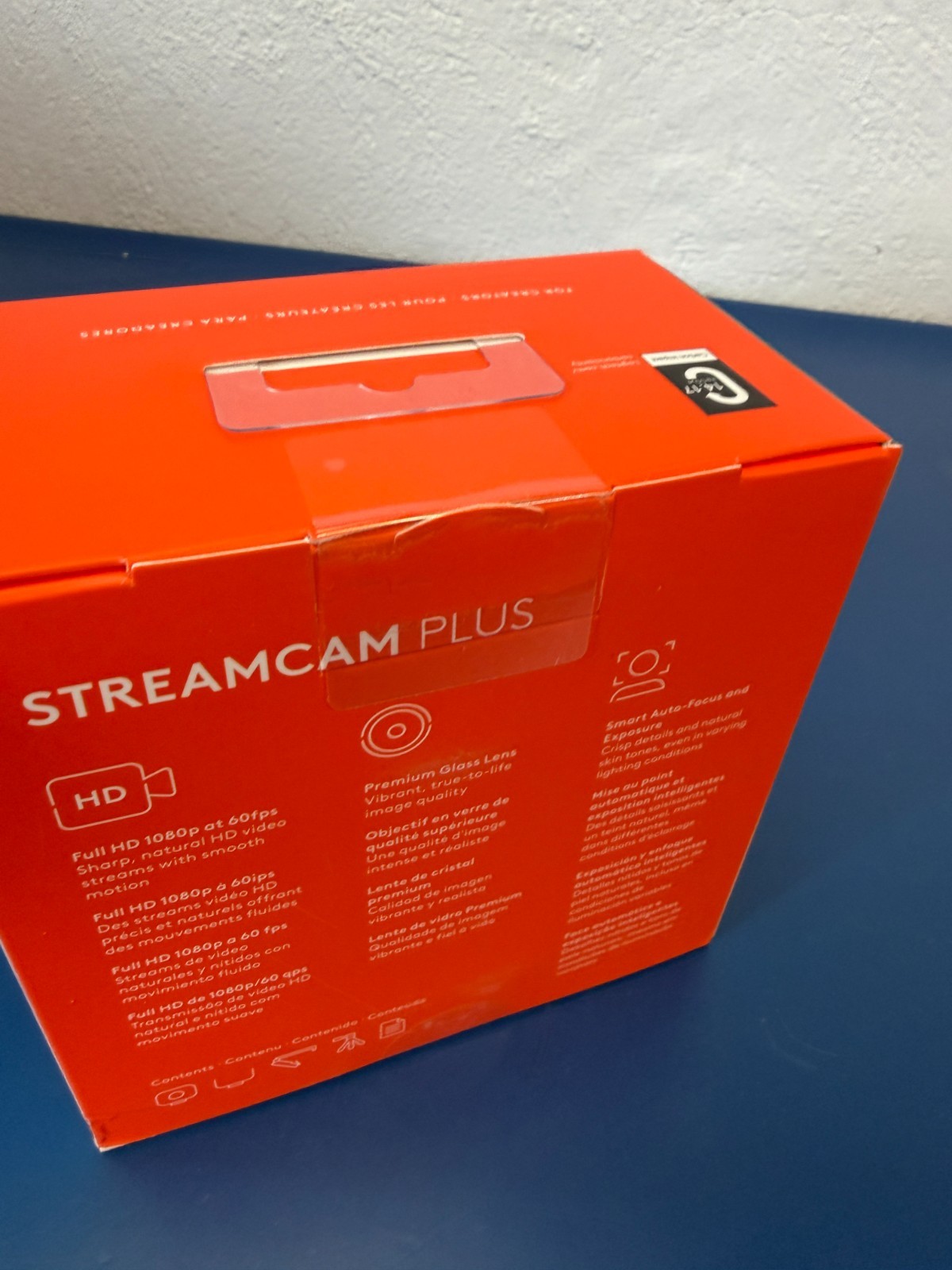 New Logitech StreamCam Plus Webcam (Graphite) 960-001280 with Tripod Mount - Image 5