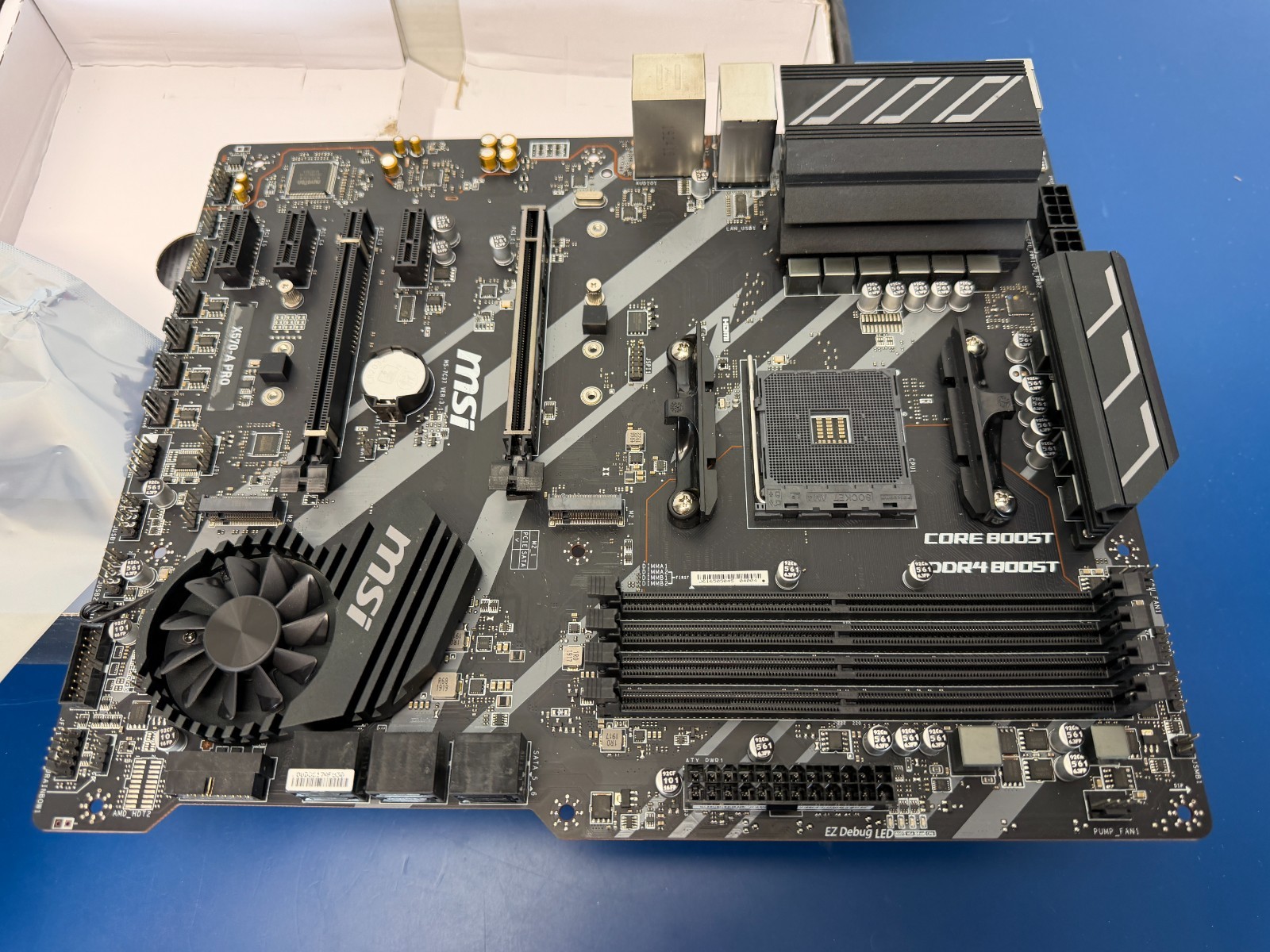 MSI X570-A PRO Motherboard AMD AM4 SATA 6Gb/s M.2 USB 3.2 Gen 2 HDMI ATX - Image 4