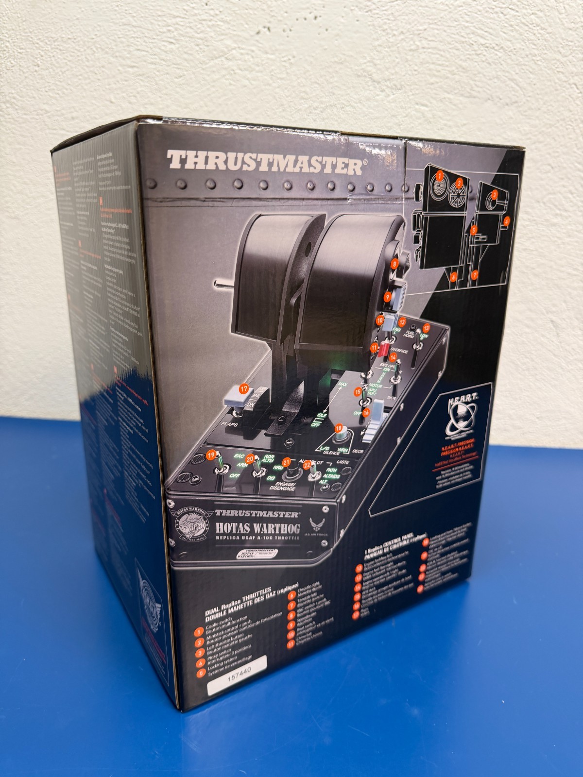 Thrustmaster HOTAS Warthog Dual Throttle, Black - Image 4