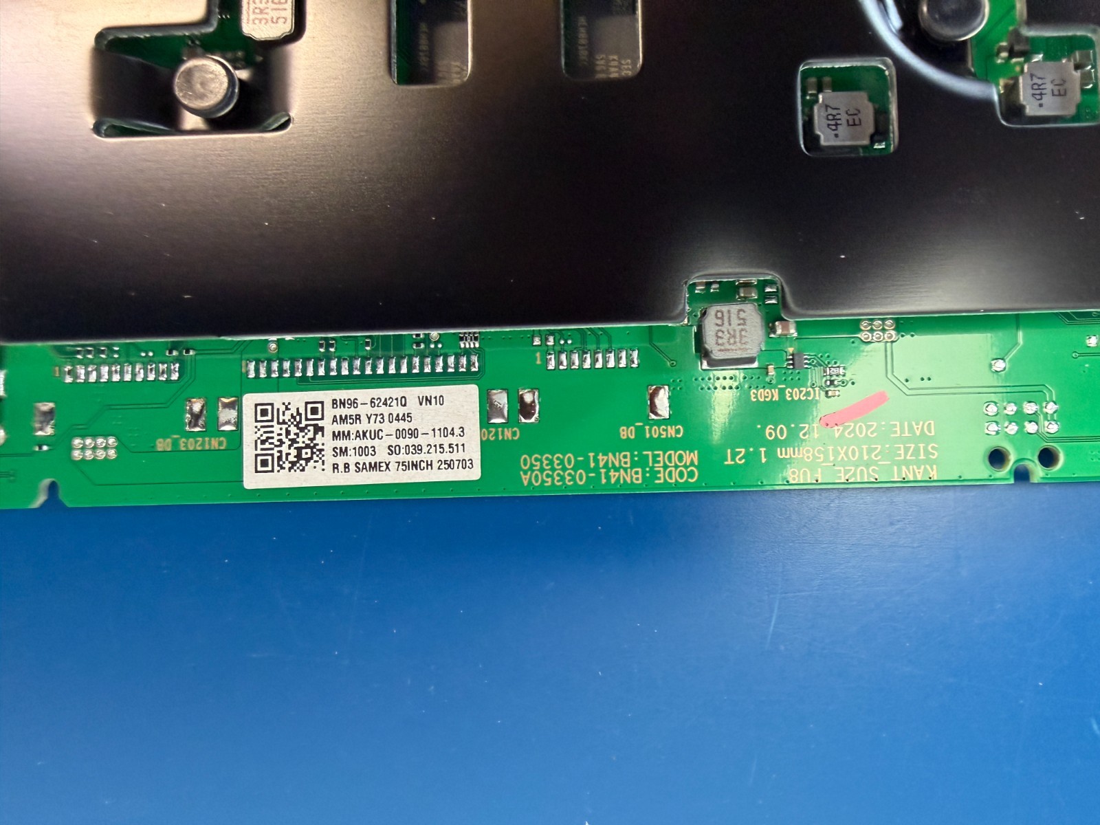 BN96-62421Q Samsung Main Board for Television motherboard BN41-03350 UN75U7900FF - Image 2