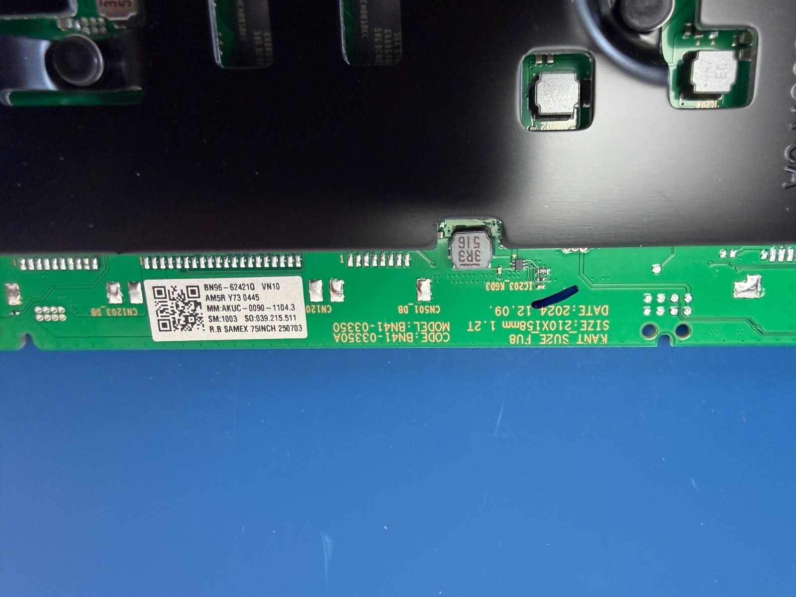 BN96-62421Q Samsung Main Board for Television motherboard BN41-03350 UN75U7900FF - Image 3