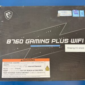 MSI B760 GAMING PLUS WIFI LGA 1700 DDR5 ATX Motherboards Intel 12th 13th 14th