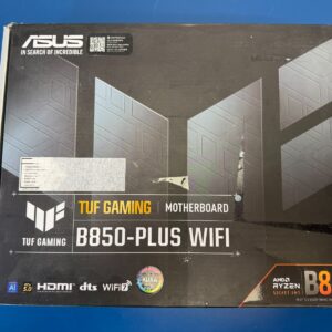 ASUS TUF GAMING B850-PLUS WIFI AMD AM5 B850 ATX motherboard, 14+2+1 80A stages