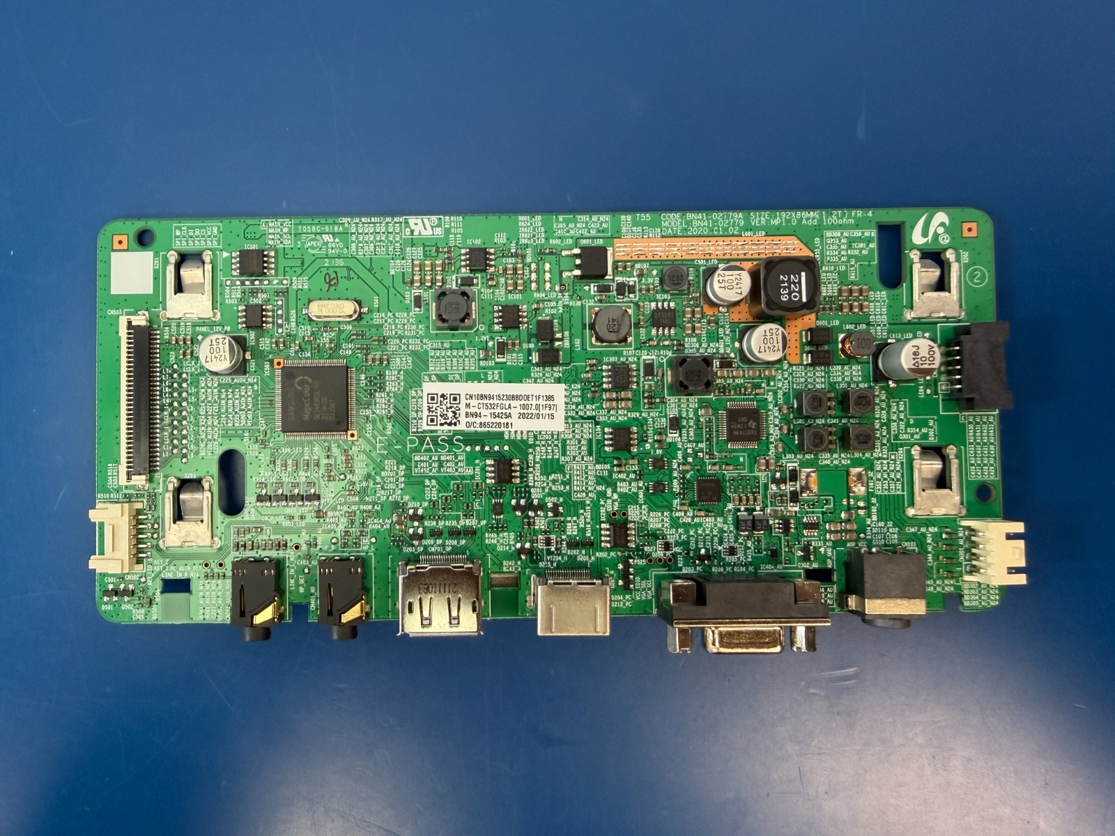 SAMSUNG C32T550FDN LC32T550FDNXZA C32T550FD MAIN BOARD MONITOR