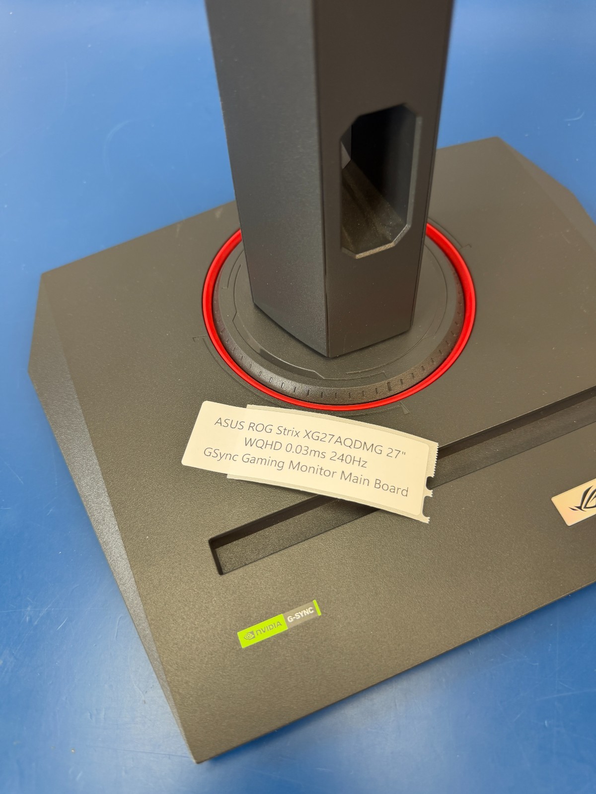 ASUS 27 Inch ROG Strix Monitor XG27AQDMG Stand Base Neck - Image 2