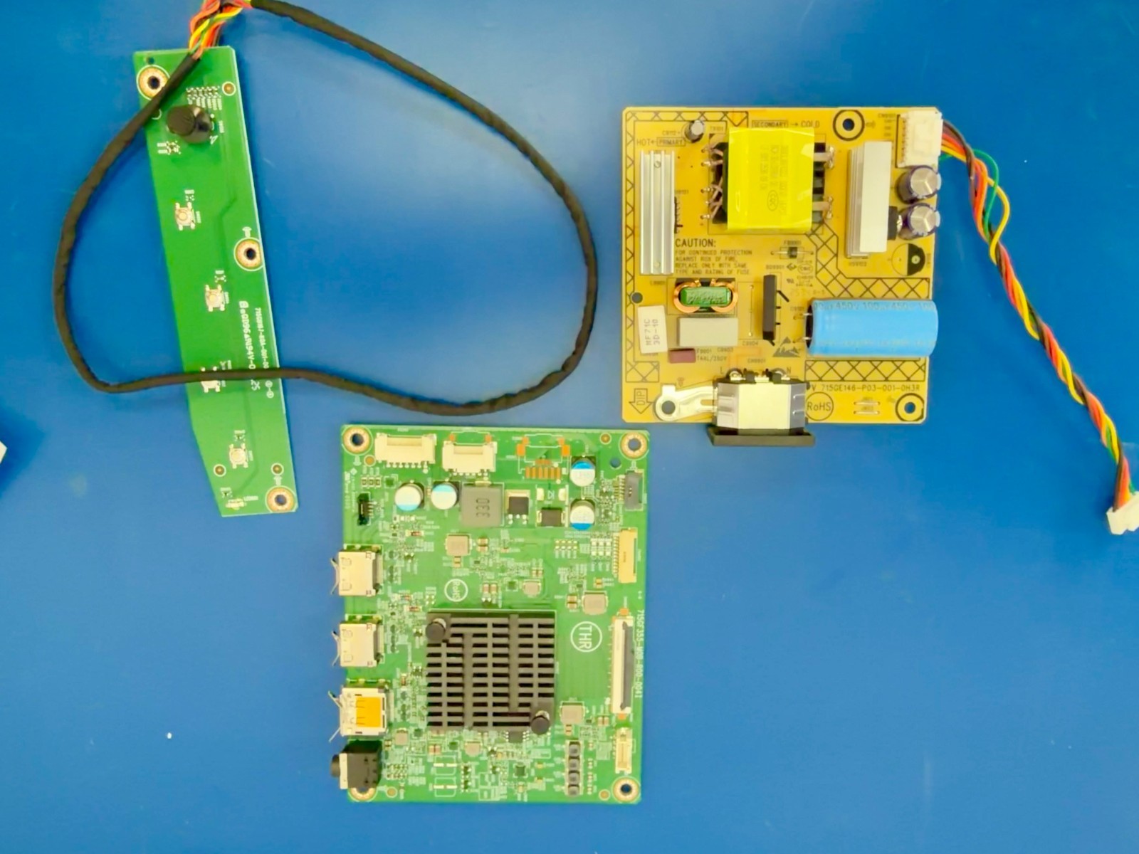 ASUS VG279Q5A Main Board + PSU board + Button – 715GF355-M0B-R00-004I