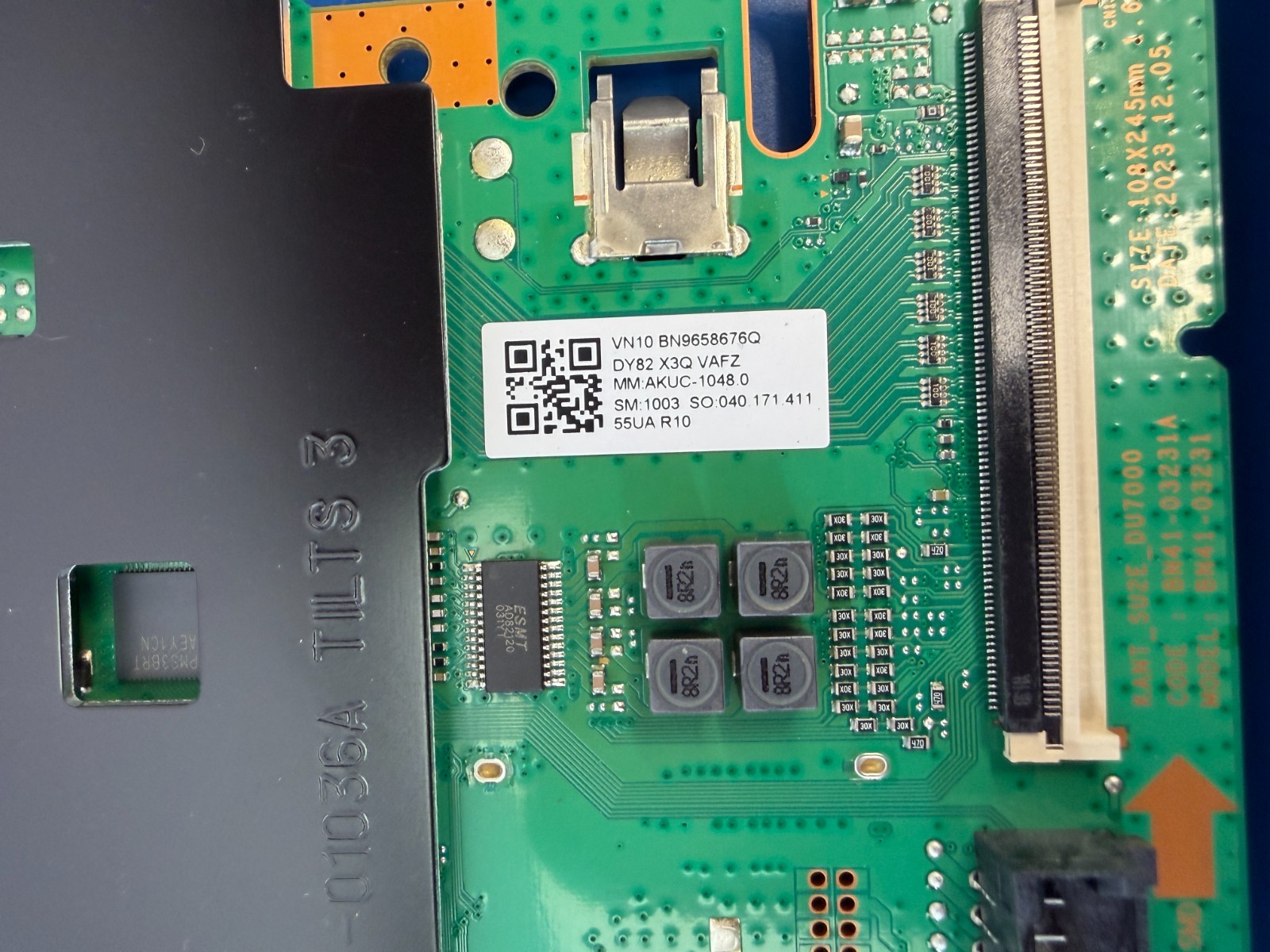 SAMSUNG UN55DU6900F UN55DU6900FXZC MONITOR MAIN BOARD BN96-58676Q - Image 3